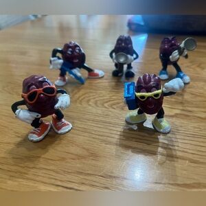 California Raisin 10 Character Vintage Set Hardee’s